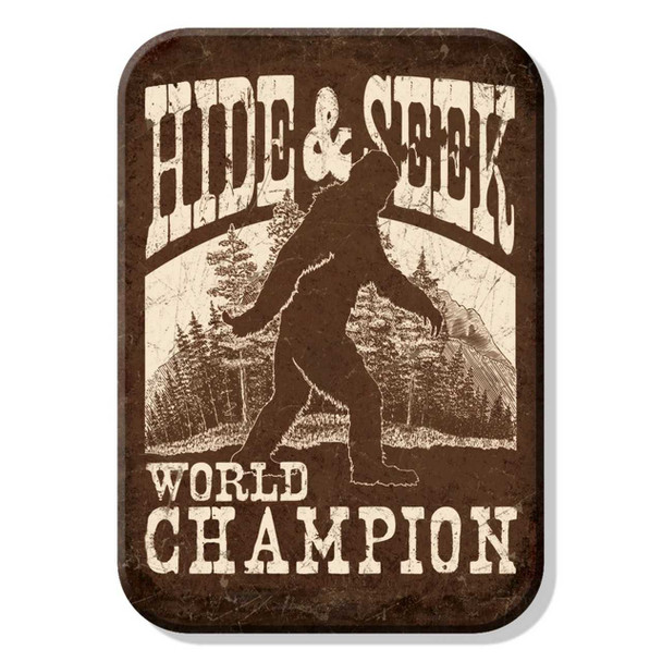 Desperate Enterprises Bigfoot Hide and Seek Champion Magnet