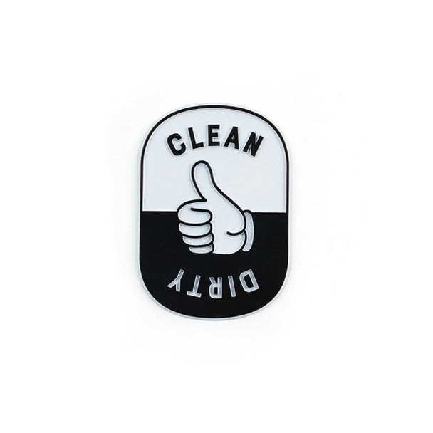 Seltzer Goods Clean Dirty Retro Magnet