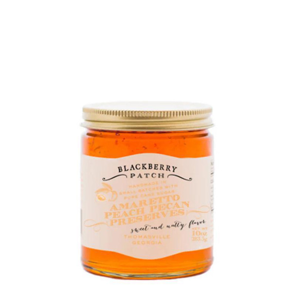 Nut House Handmade Amaretto Peach Pecan Preserves 10oz