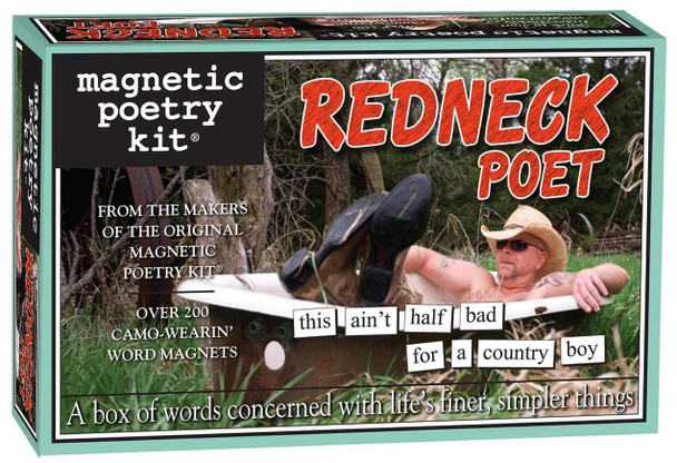 Redneck Poet Magnetic Poetry Kit
