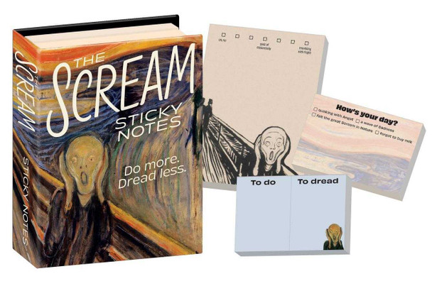 The Scream Sticky Notes