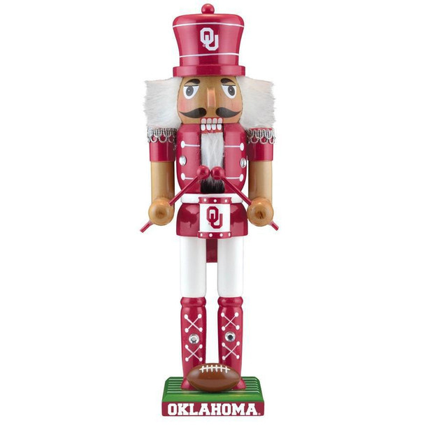  Oklahoma Sooners Collectible Nutcracker