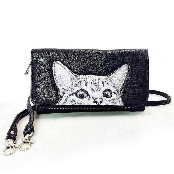  Peeking Cats Wallet