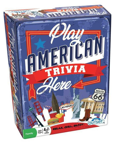 Play American Trivia Here Card Game