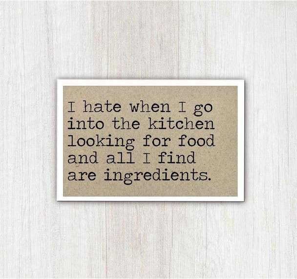  Find Ingredients Magnet