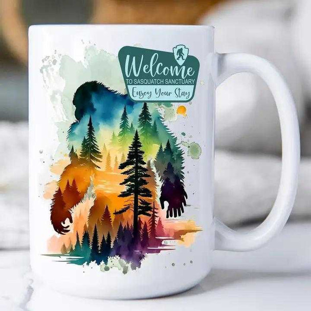 Sasquatch Sanctuary Coffee Mug