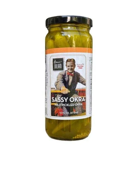 Sassy Mild Okra 16 oz