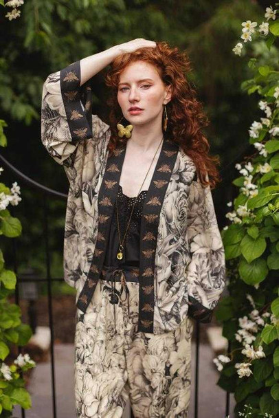 Honey and the Moon Pixie Duster Crop Kimono