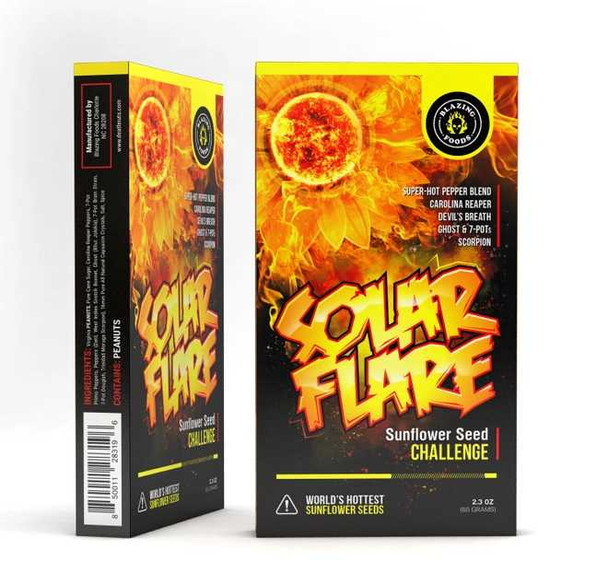 Solar Flare Sunflower Seed Challenge
