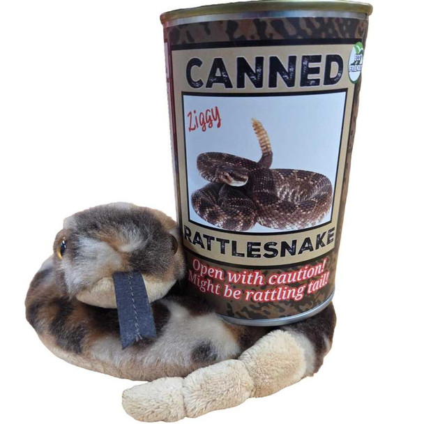 Canned Rattlesnake Plush