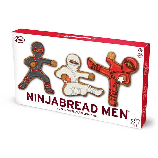  Ninjabread Men Cookie Cutter Set