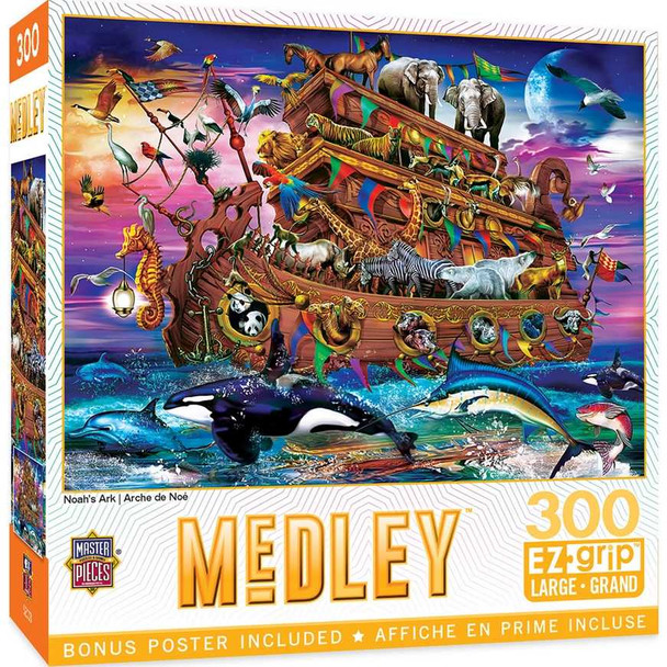 Medley - Noah's Ark 300pc EzGrip Puzzle