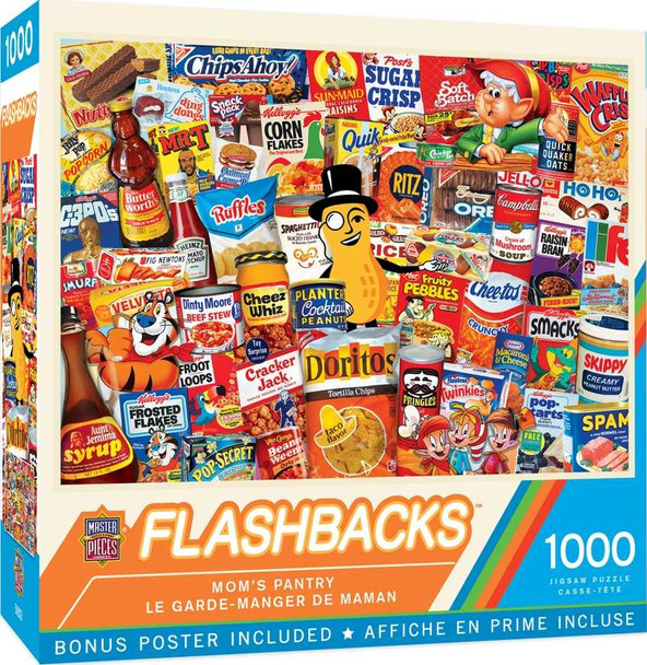  Flashbacks - Mom's Pantry 1000 Piece Jigsaw Puzzle