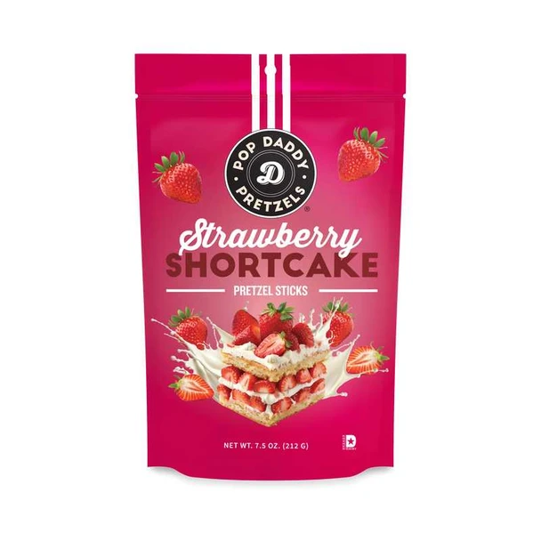  Strawberry Shortcake Pretzel Sticks