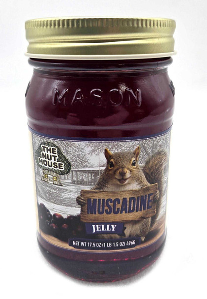 Nut House Muscadine Grape Jelly 17 oz