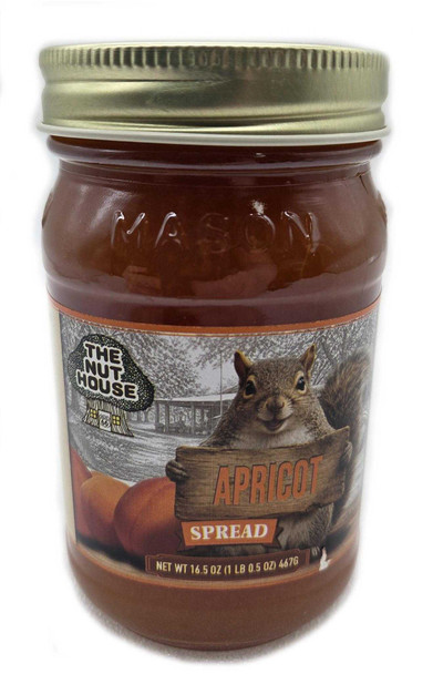 Nut House Apricot Fruit Spread 16 oz