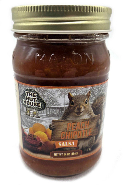 Nut House Peach Chipotle Salsa 14 oz