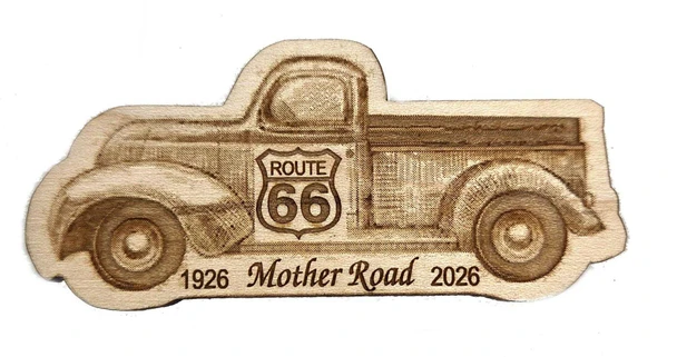 J&J Mother Road 2026 Truck Magnet