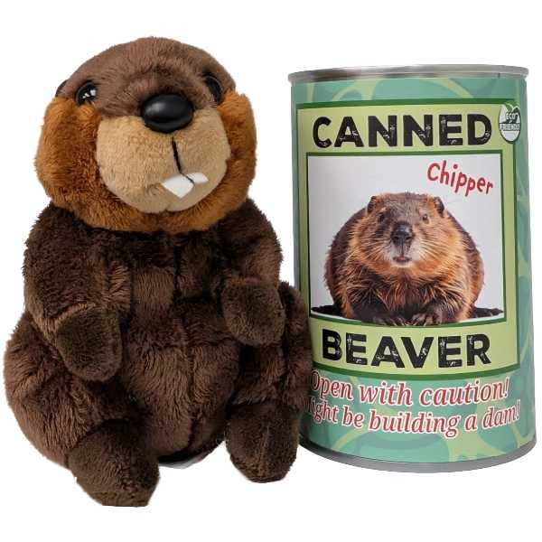  Canned Beaver Plush