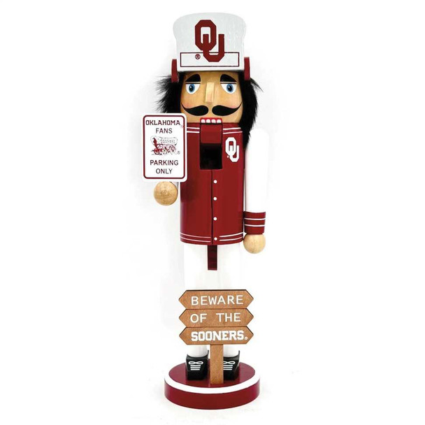 Oklahoma Beware of Sooners Nutcracker