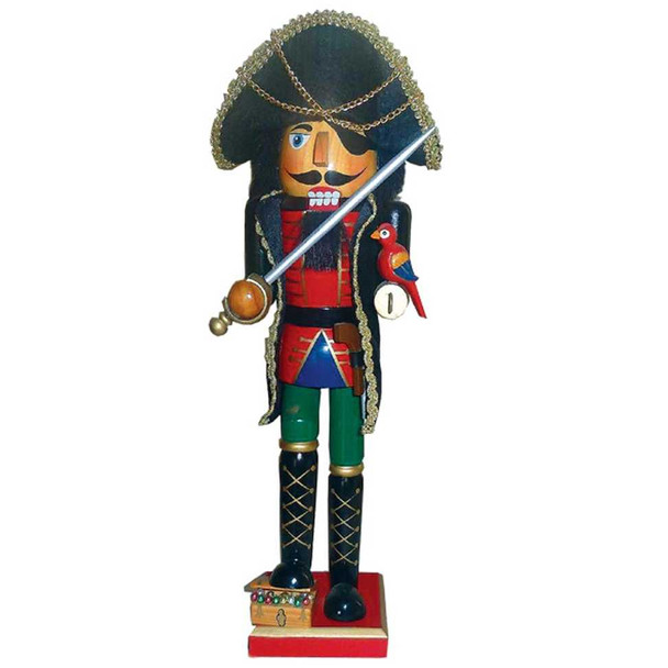 15" Pirate Nutcracker
