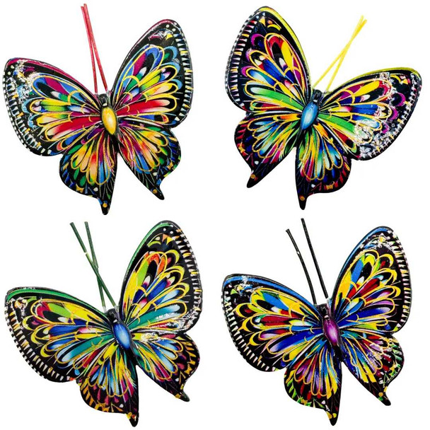 Vibrant Butterfly Magnet