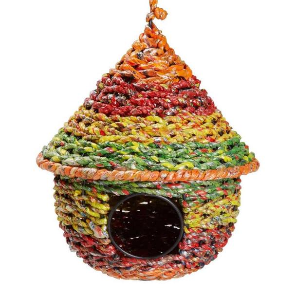  Sunny Garden Woven Birdhouse