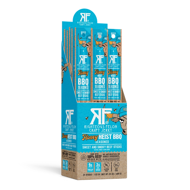 Honey Heist BBQ Beef Stick