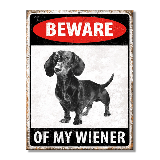 Beware of Weiner Sign
