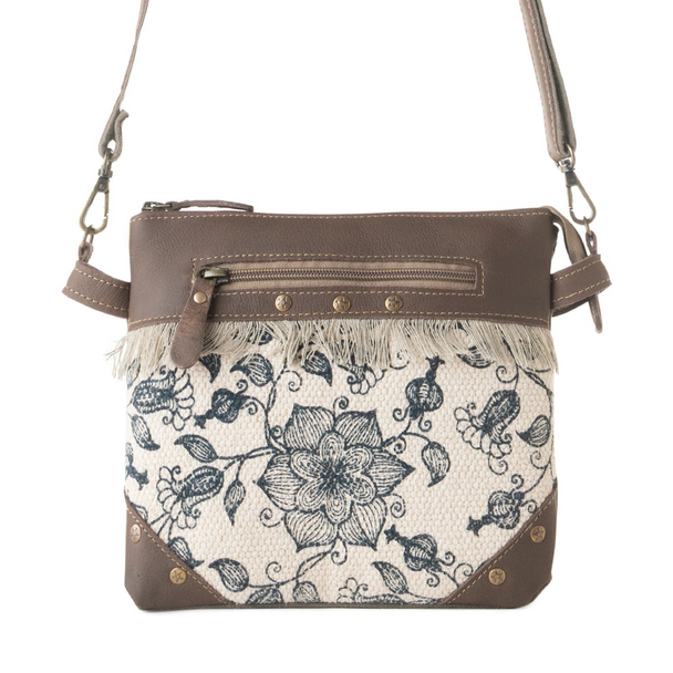 Inkwild Vintage Crossbody Myra Bag in Ivory