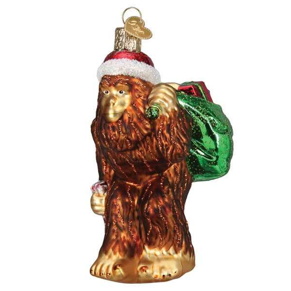  Santa Sasquatch Ornament