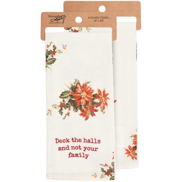  Deck The Halls Kitchen Towel