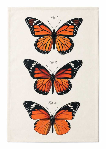 Vintage Monarch Tea Towel