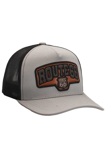 Route 66 Scuba Neoprene Grey Trucker Hat