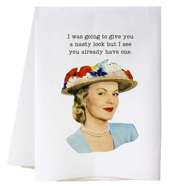  Nasty Look Kitchen Towel