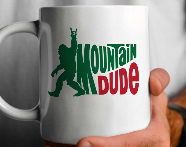  Mountain Dude Bigfoot Mug