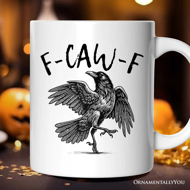  F-Cawf Raven Mug