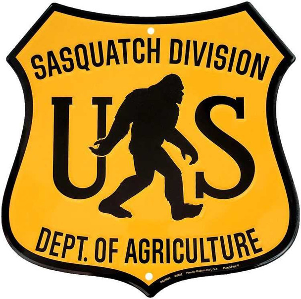  Sasquatch Division Shield Sign
