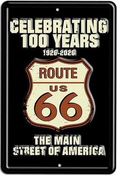 Main Street of America Centennial R66 Sign