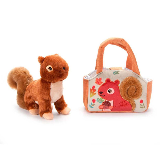  Purse and Plush Squirrel