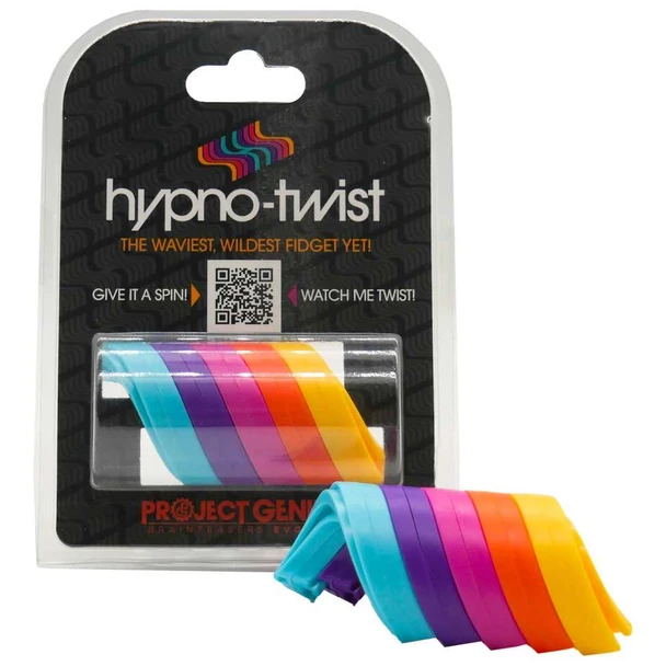 Hypno-Twist Rainbow Fidget Toy