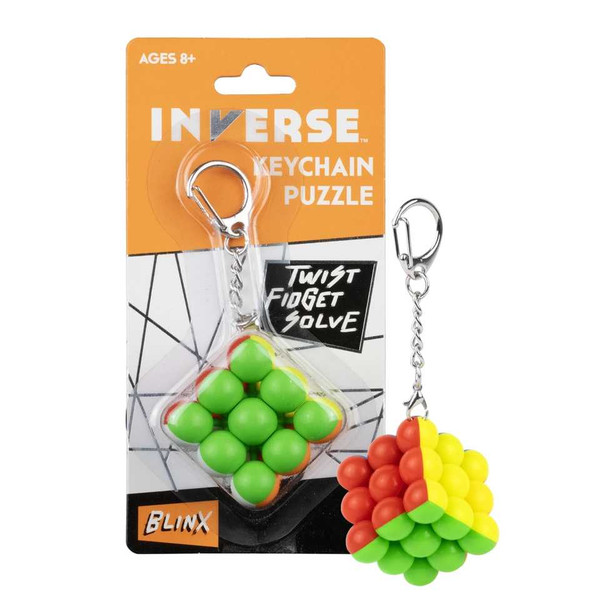 Inverse Blinx Puzzle Keychain