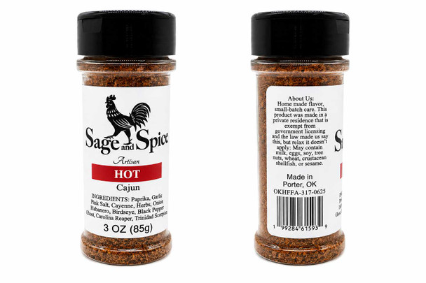 Hot Cajun Spice Blend