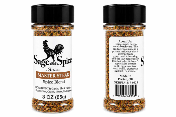  Master Steak Spice Blend