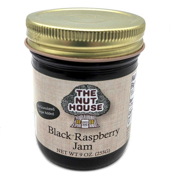  Nut House Black Raspberry Jam No Sugar Added 9 oz