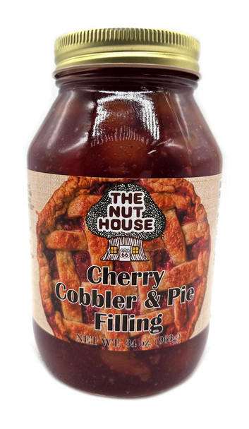  Nut House Cherry Cobbler Filling 32 oz