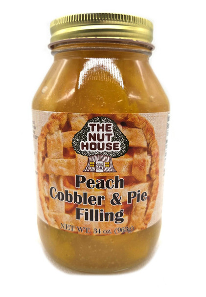 Nut House Peach Cobbler Filling 32 oz