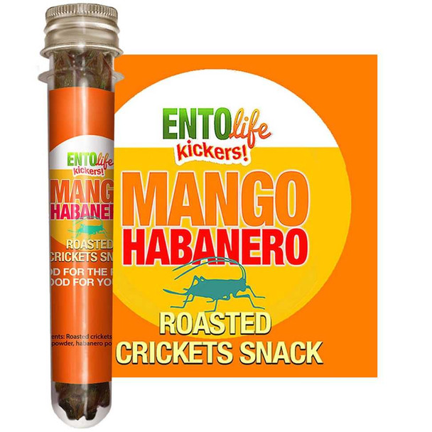  Cricket Kickers Snack Tube - Mango Habanero