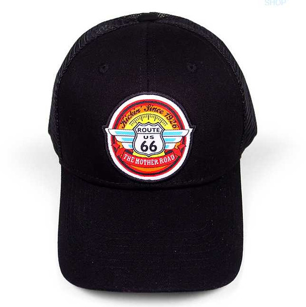 Route 66 Kickin Since 1926 Black Cap