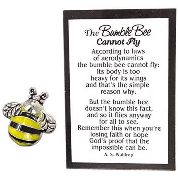 Ganz Bumblebee Cannot Fly Charm